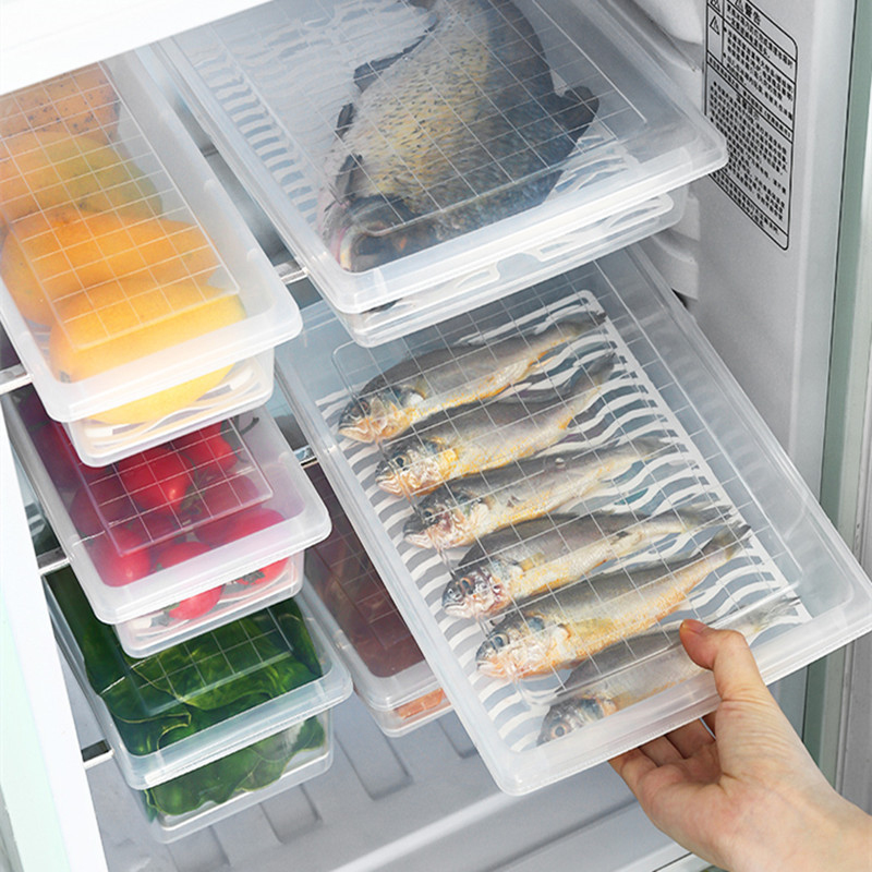 Food Storage Types - Refrigerator storage for boxed meat, frozen
