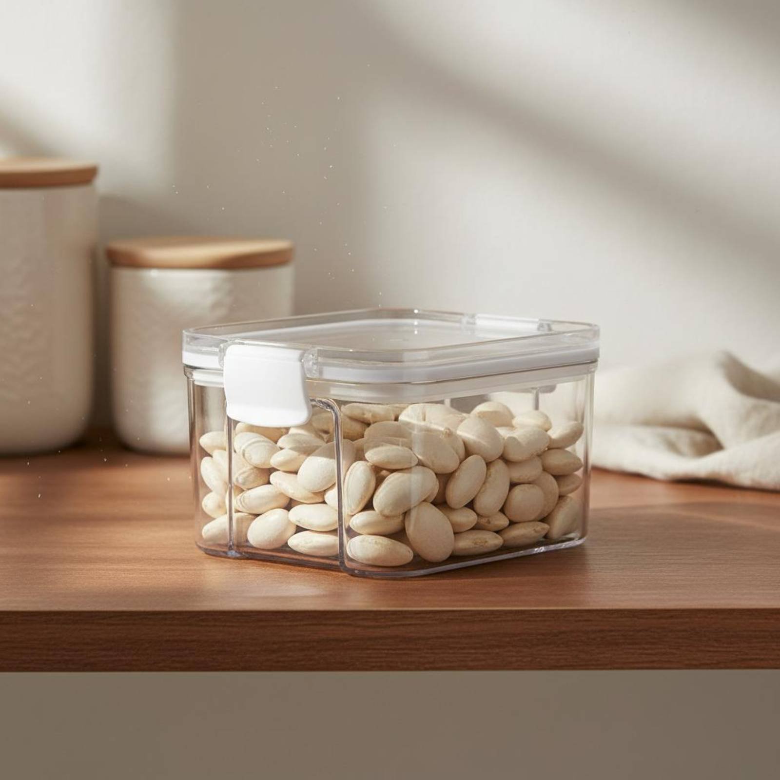 Food Storage Jars - Airtight Food Storage Container Moisture-Resistant Sealed