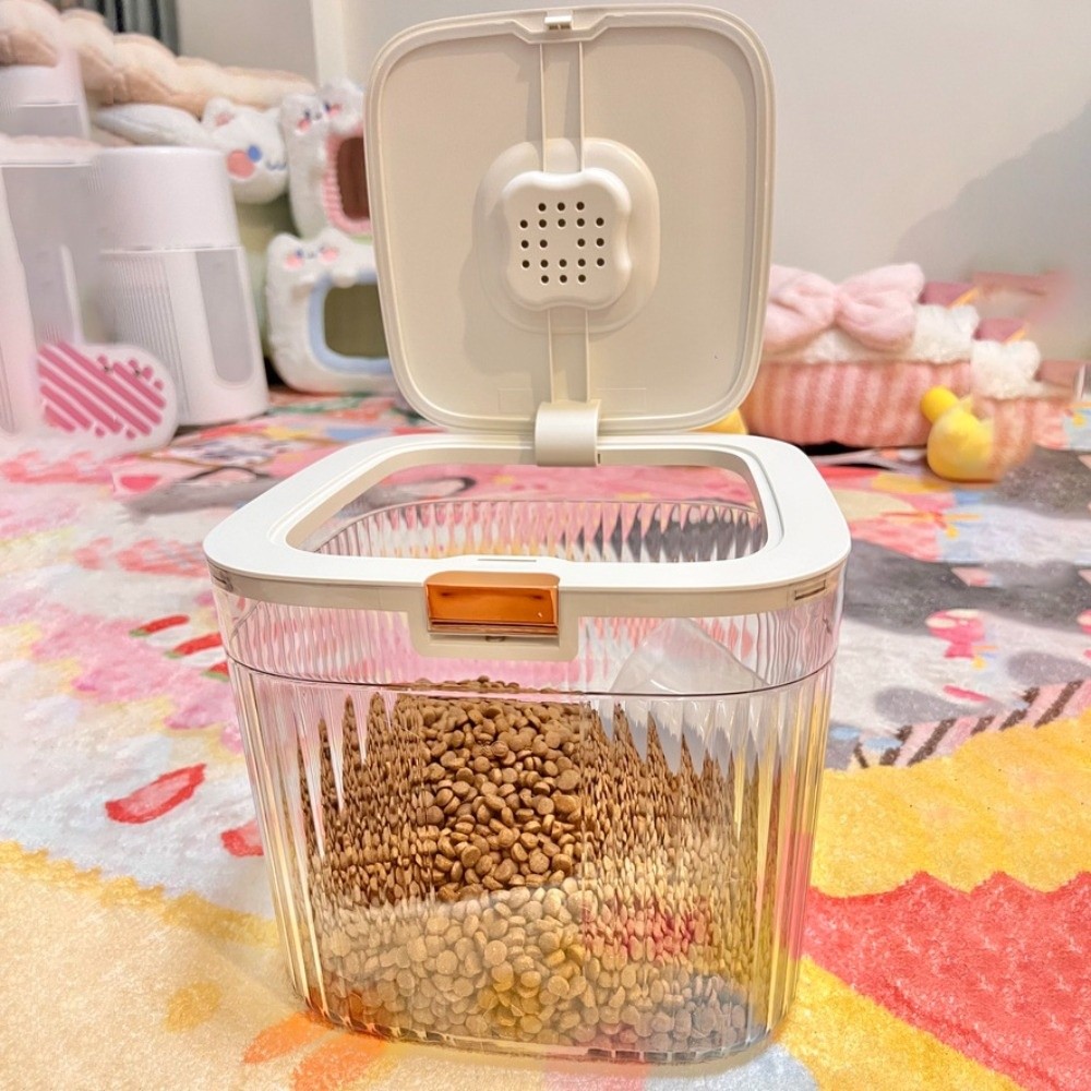 Food Storage Box Large - Flip Cover Dog Food Storage Container