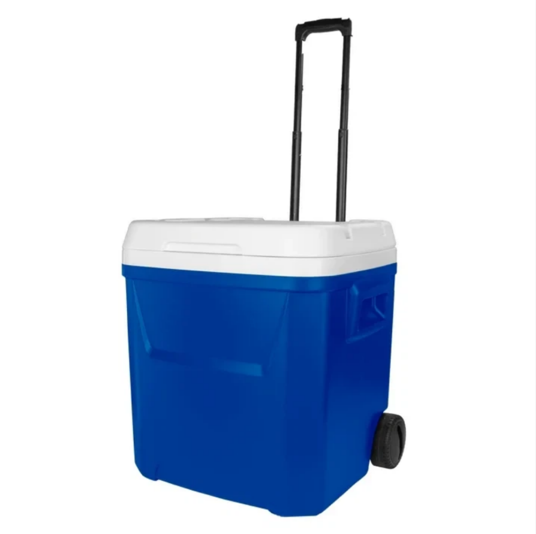 Food Storage Box Large - 60 QT Blue Laguna Wheeled Hard