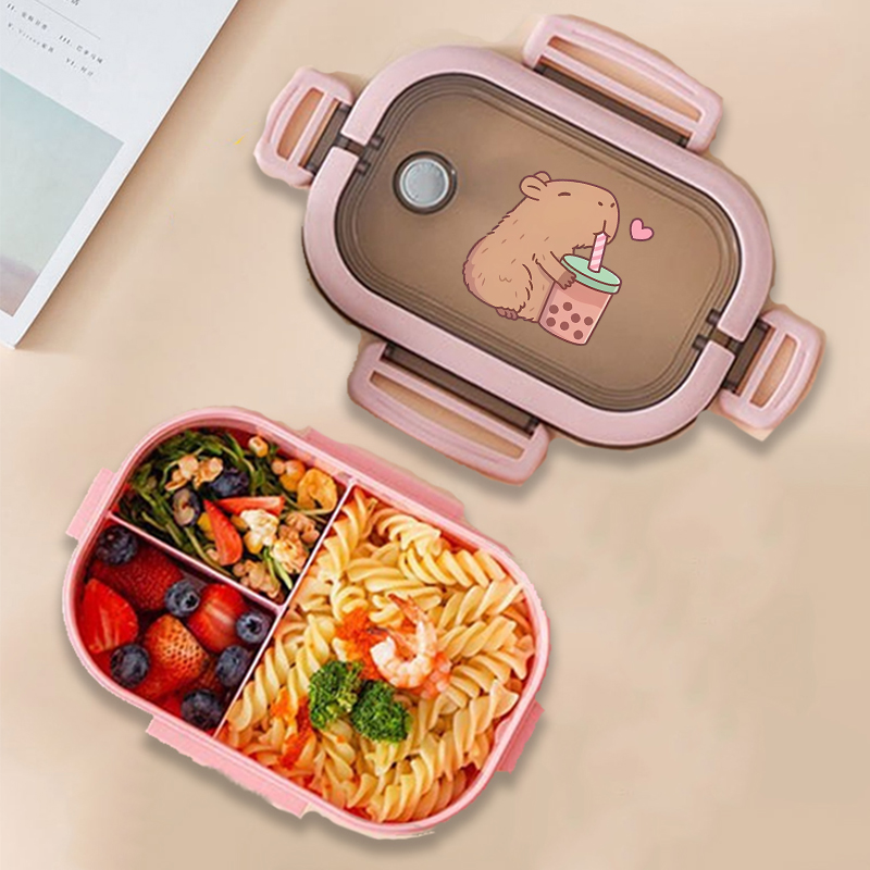 Food Storage Cupboard - Capybara Bento Lunch Box Anime Animals