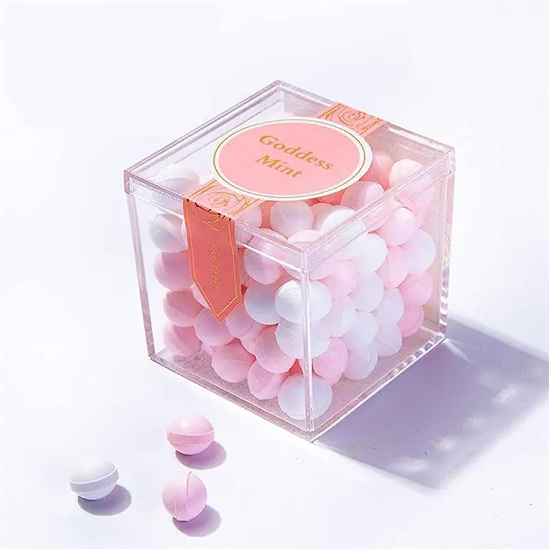 Food Storage No Plastic - 12 PCS Transparent Acrylic Boxes With