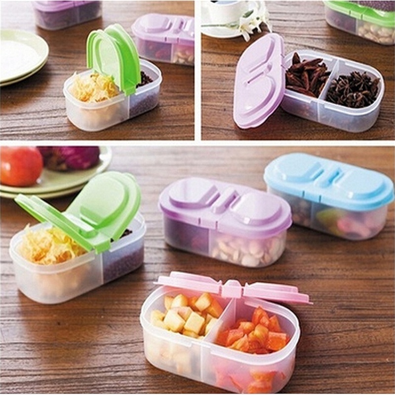 Food Storage No Plastic - Portable Plastic Protector Case Container Trip