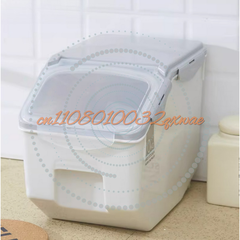 Food Storage Box Large - 10/15kg Large Rice Tank Kitchen Grain
