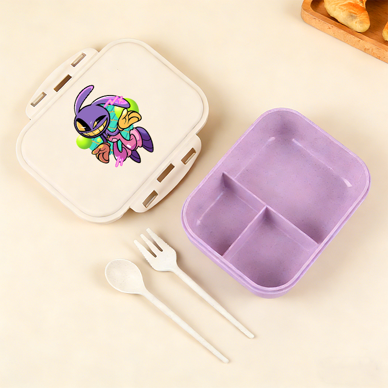 Food Storage No Plastic - Anime Amazing Digital Circus Lunch Box