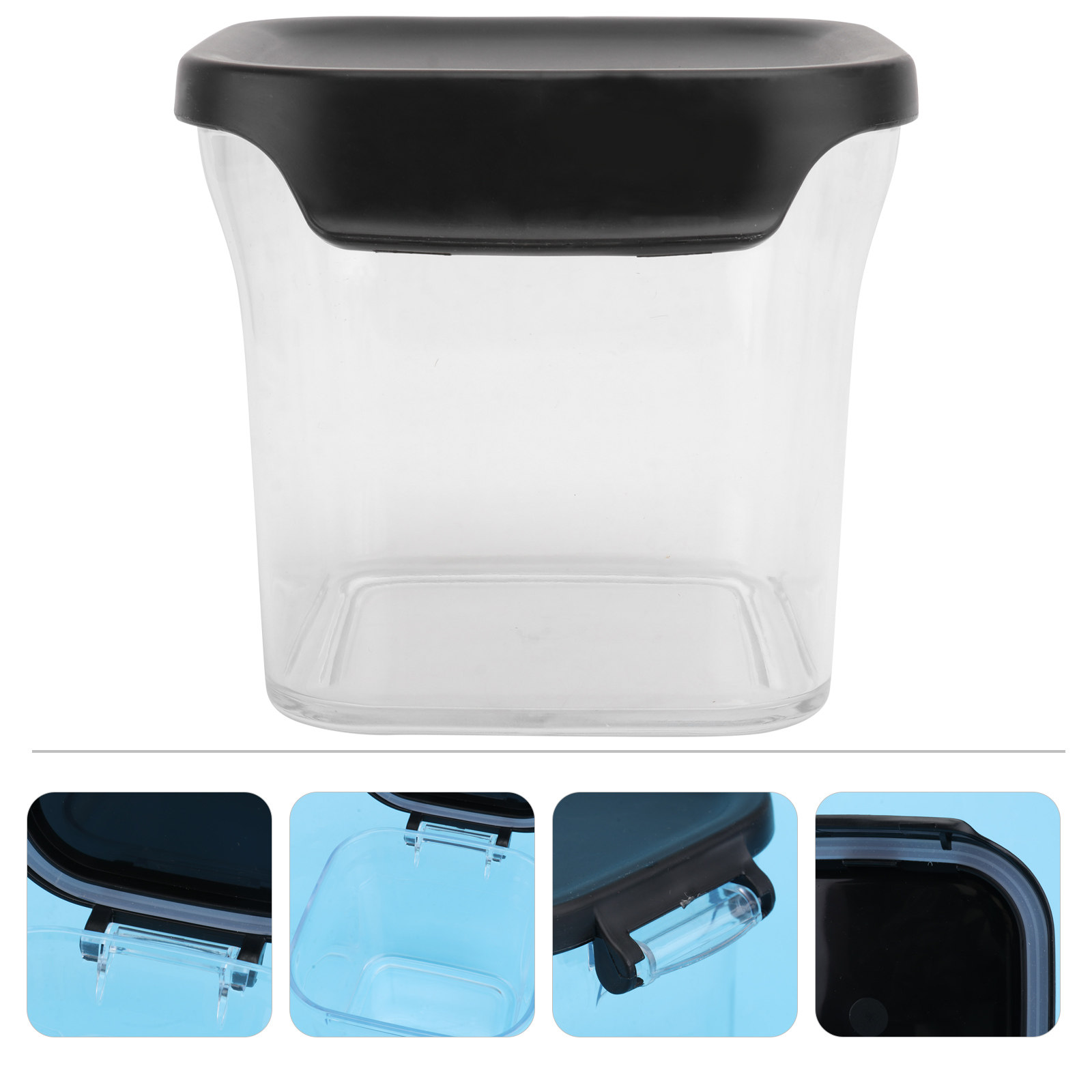 Food Storage Jars - 630Ml Food-Grade Transparent Airtight Storage Jar