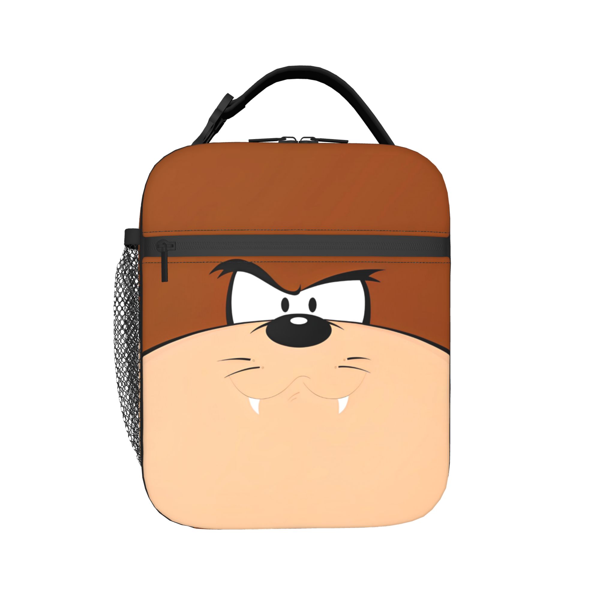Food Storage Reusable Bags - Tazs Face Cartoon Insulated Lunch Bags