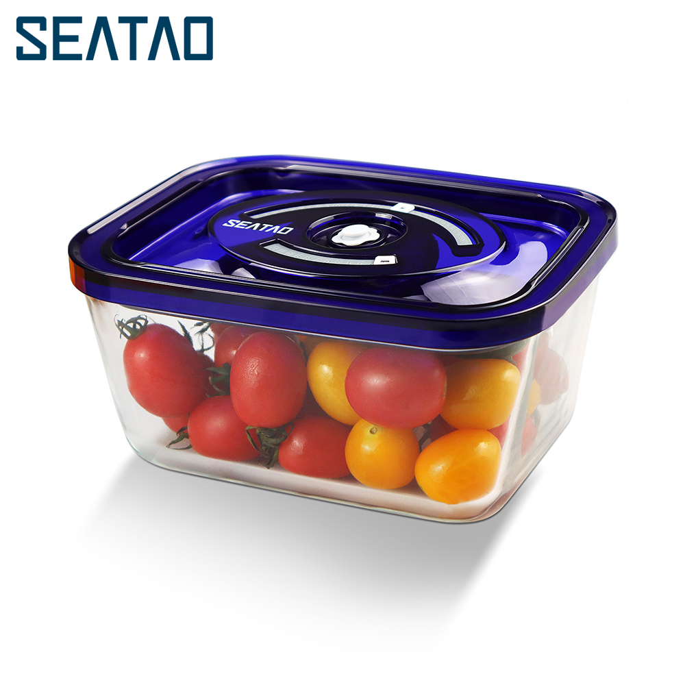 Glass Meal Prep Container - SEATAO Glass Food Storage Containers Preserve