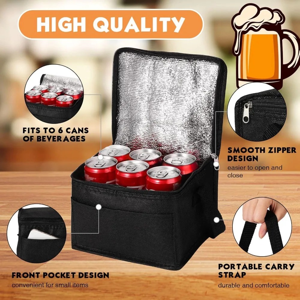 Foldable Insulated Thermal Bag - Food Storage Reusable Bags recension och pris