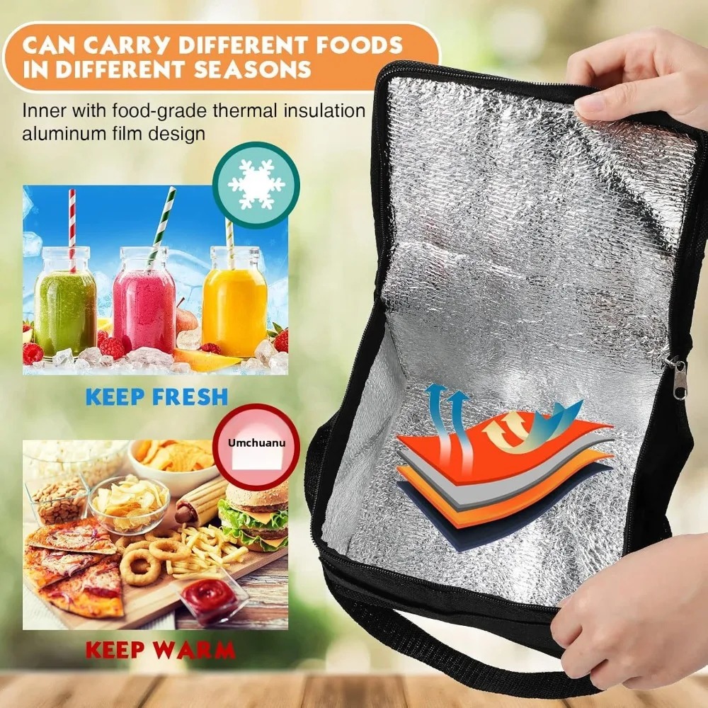 Foldable Insulated Thermal Bag - Food Storage Reusable Bags recension och pris