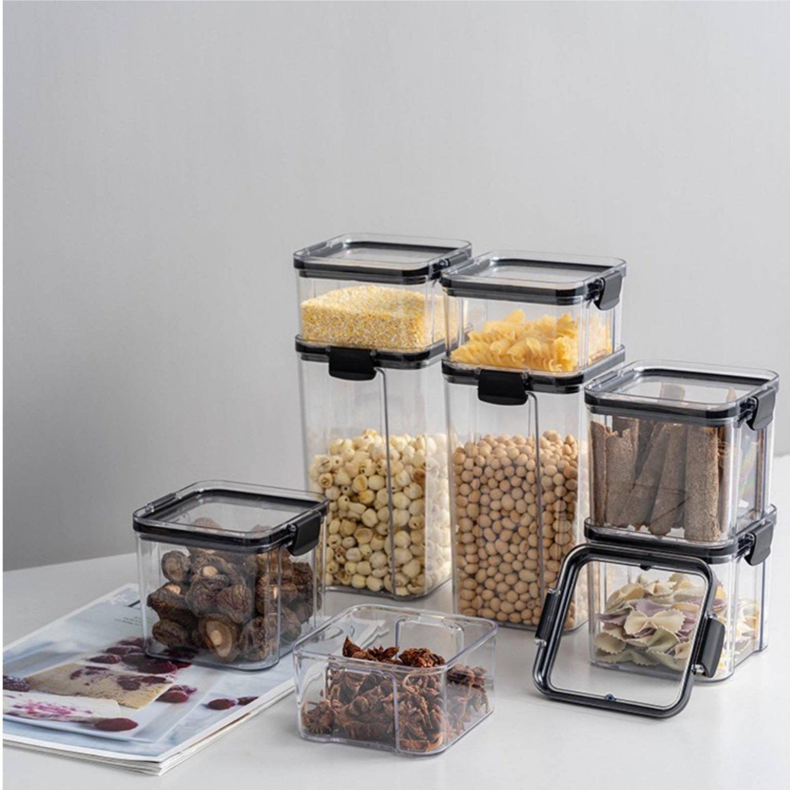 Airtight Food Storage Containe - Food Storage Jars recension och pris