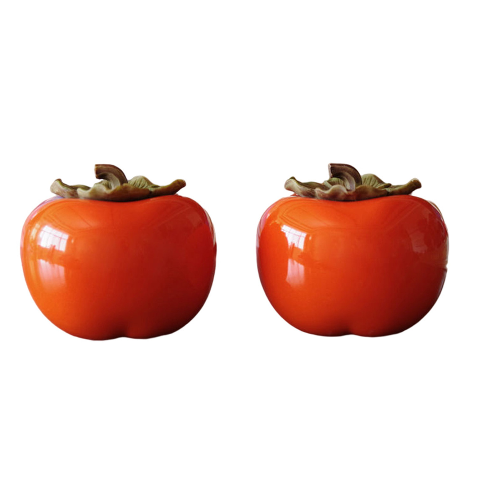 2Pcs Orange Persimmon Style Ce - Food Storage Jars recension och pris
