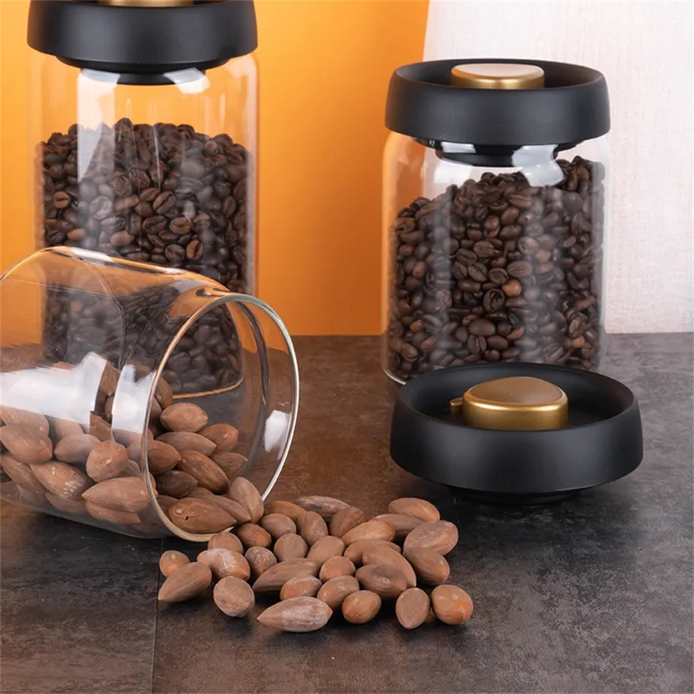 1pack Coffee Bean Storage Cont - Glass Meal Prep Container recension och pris