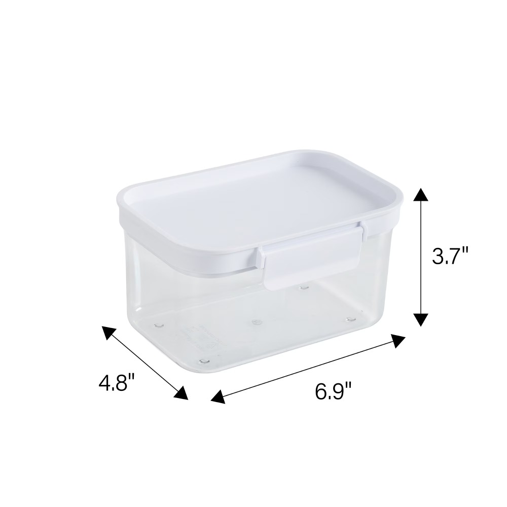 Small Rectangular Plastic Pant - Food Storage Plastic Containers With Lids recension och pris