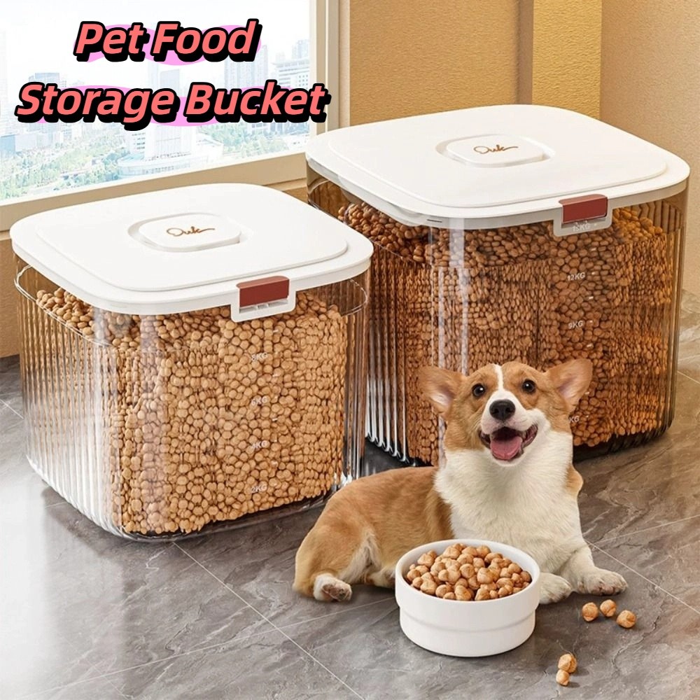 Flip Cover Dog Food Storage Co - Food Storage Box Large recension och pris