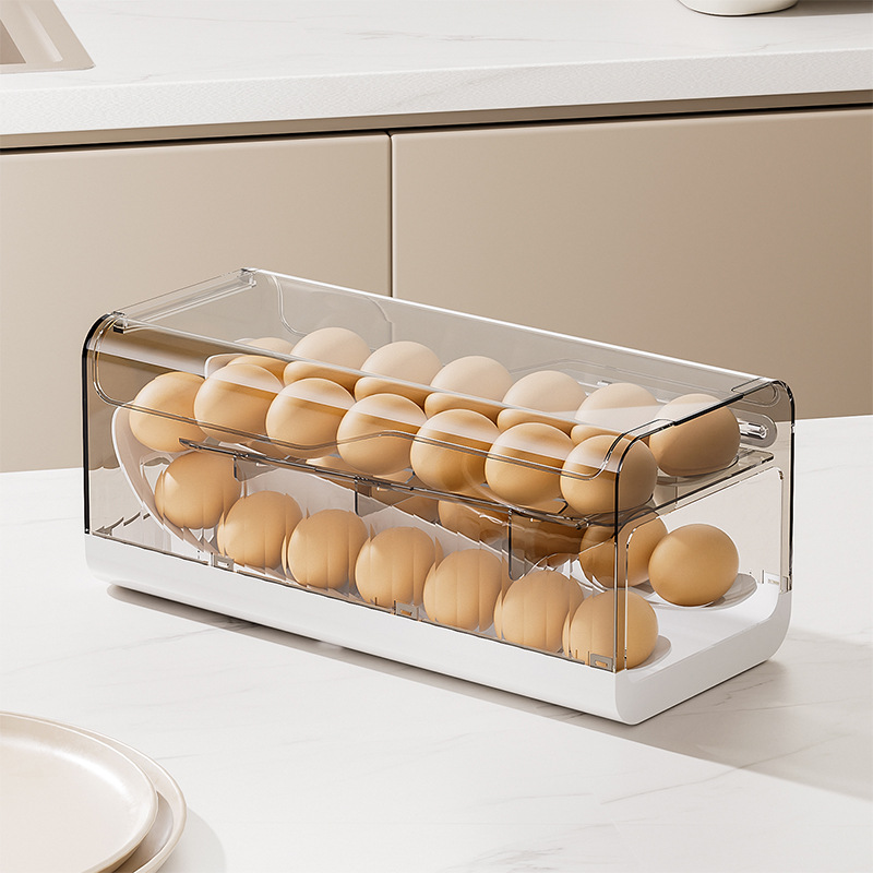 Automatic Rolling Egg Dispense - Food Storage Cabinet For Kitchen recension och pris