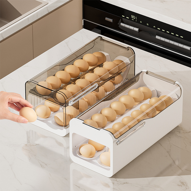 Automatic Rolling Egg Dispense - Food Storage Cabinet For Kitchen recension och pris
