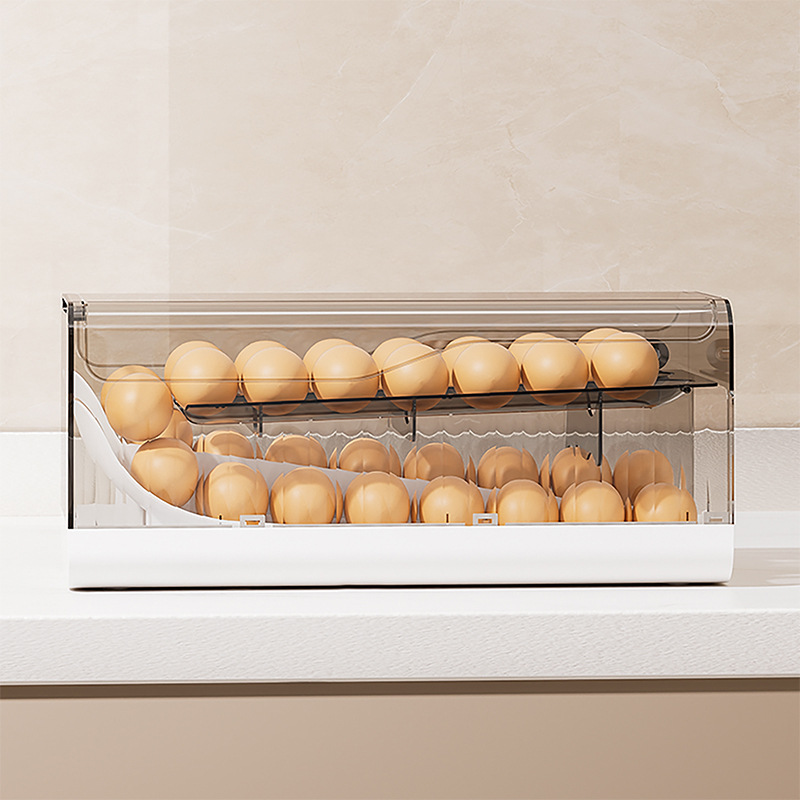 Automatic Rolling Egg Dispense - Food Storage Cabinet For Kitchen recension och pris