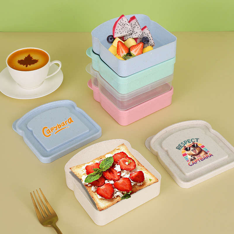 Capybara Sandwich Food Storage - Food Storage Plastic Containers With Lids recension och pris
