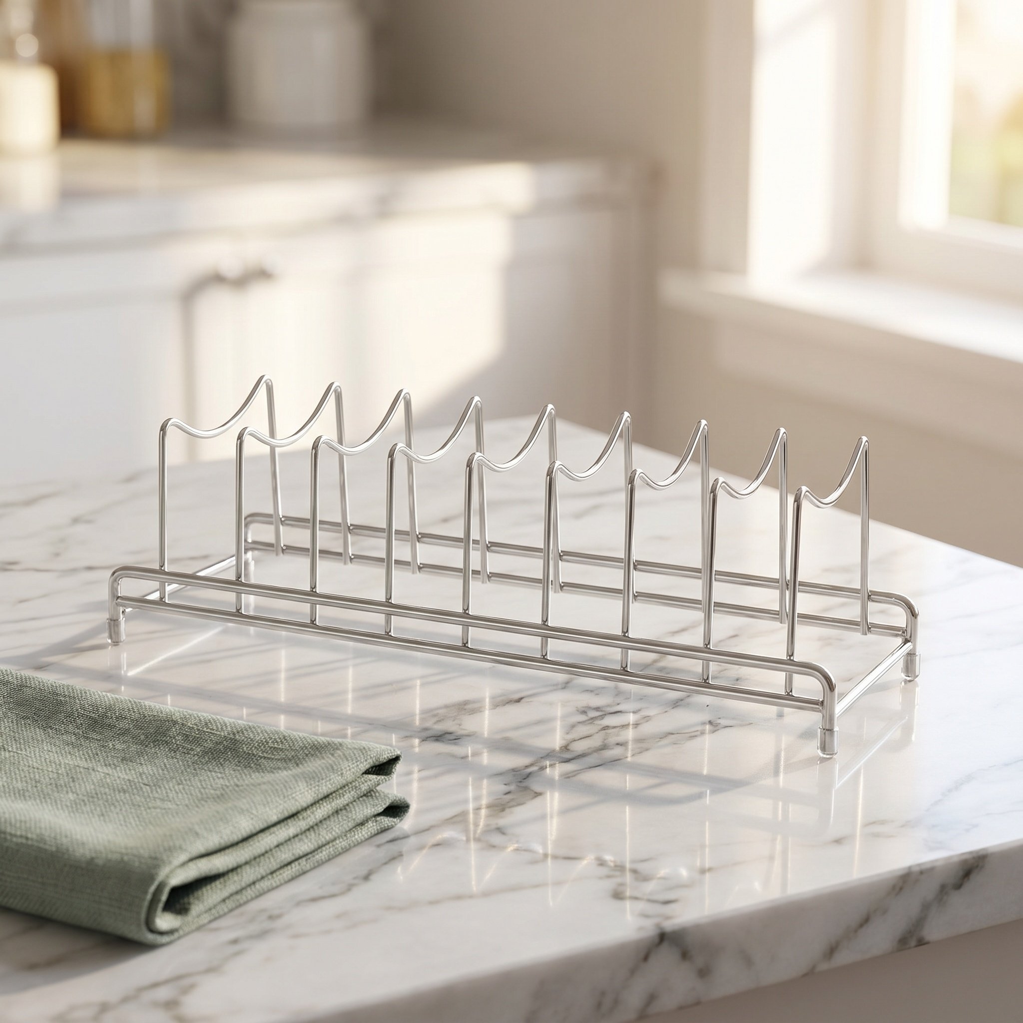 Stainless Steel 9 Section Pot  - Food Storage Cabinet For Kitchen recension och pris