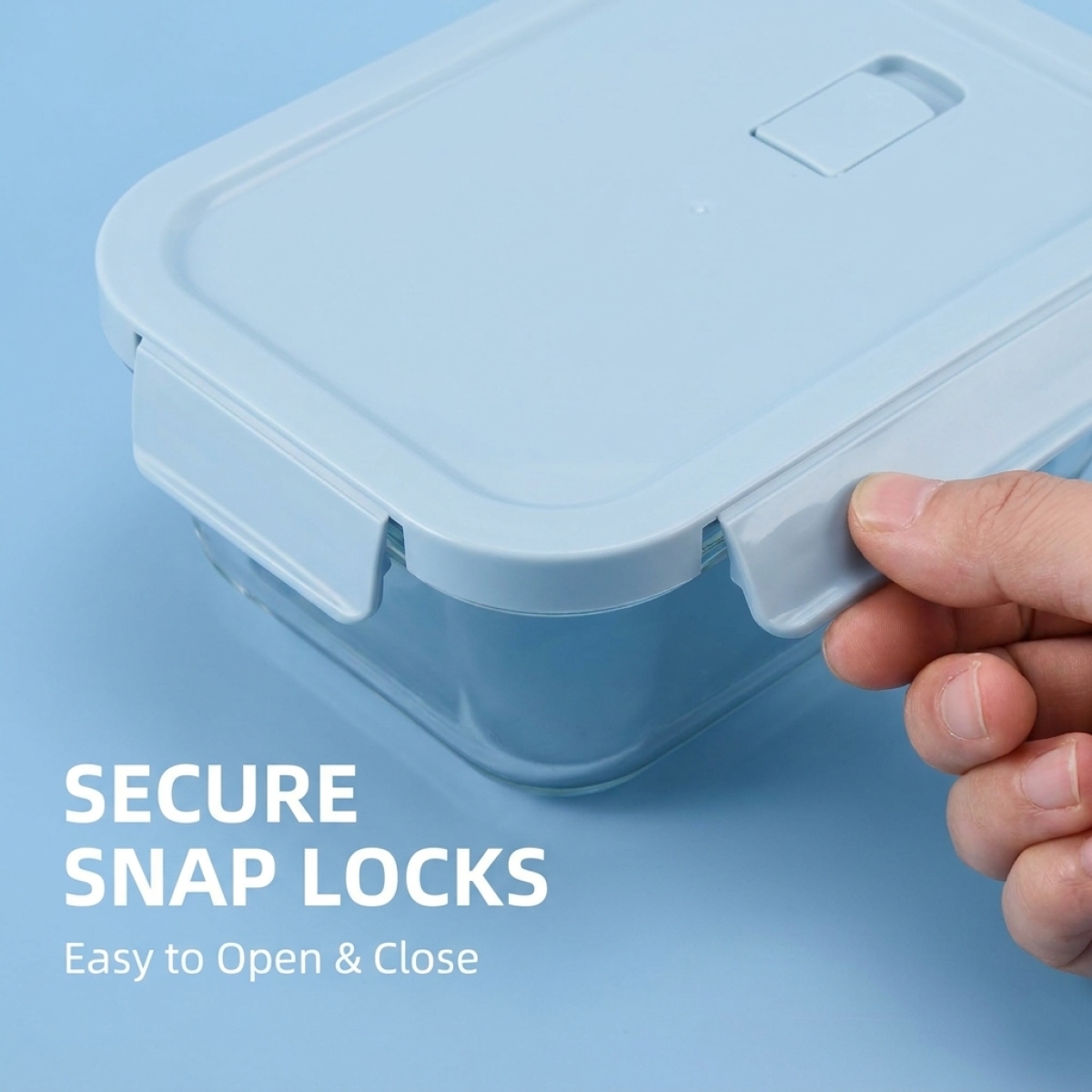 2 Pack Glass Meal Prep Contain - Food Storage Cupboard recension och pris