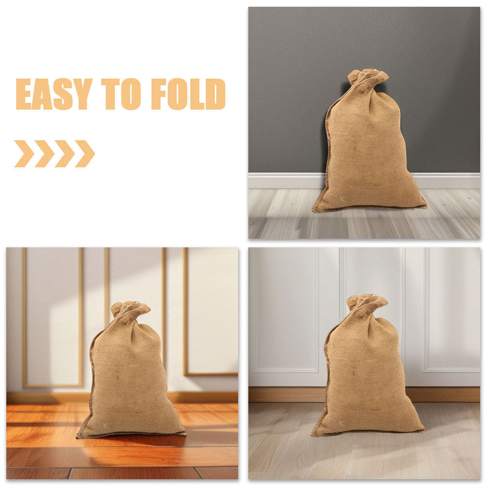 6Pcs Reusable Woven Burlap Pot - Food Storage Reusable Bags recension och pris