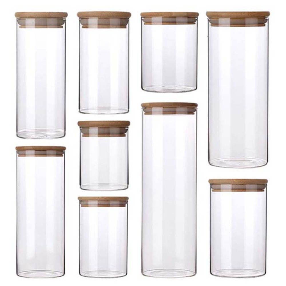 4/8pcs 250ml 500ml 1000ml Glas - Glass Meal Prep Container recension och pris