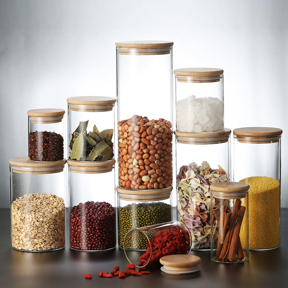 4/8pcs 250ml 500ml 1000ml Glas - Glass Meal Prep Container recension och pris
