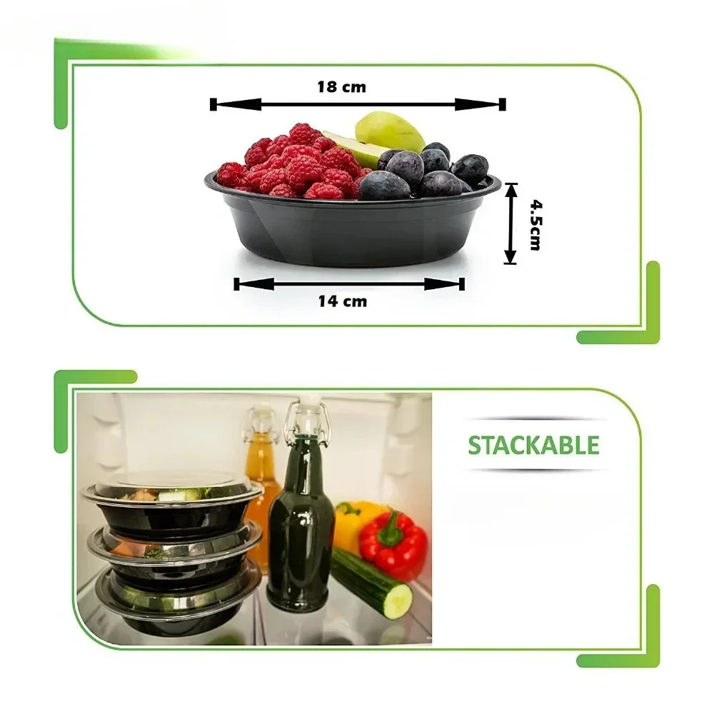 Meal Prep Containers Plastic F - Glass Meal Prep Container recension och pris