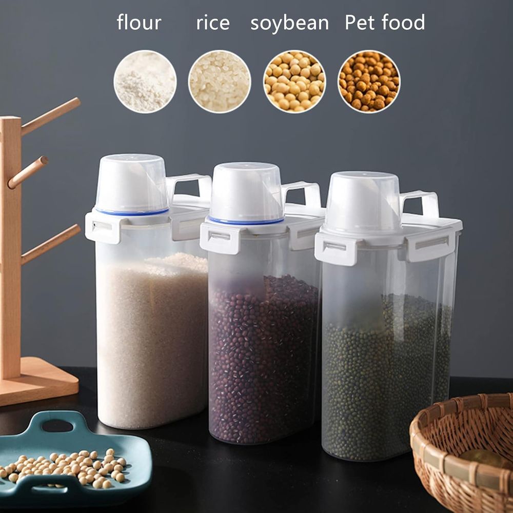 5.5 Lbs Rice Airtight Dry Food - Food Storage No Plastic recension och pris