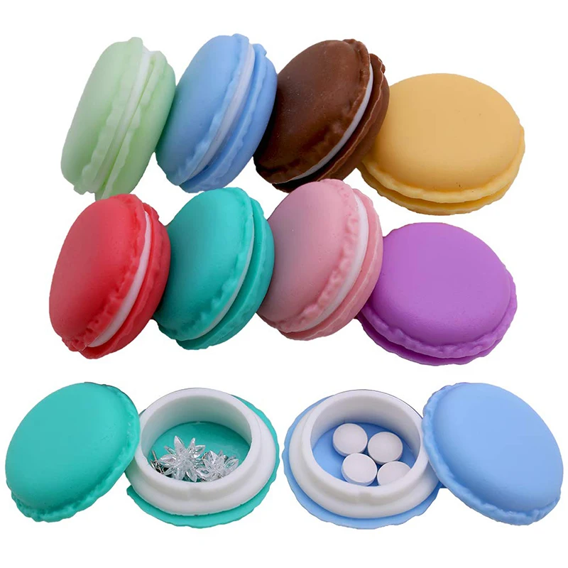 8pcs/16pcs Mini Macaron Pill J - Food Storage No Plastic recension och pris