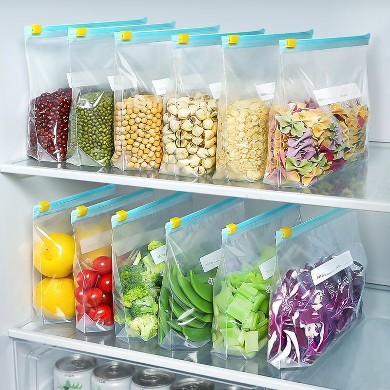 100Pcs Slider Gallon Food Stor - Food Storage Reusable Bags recension och pris