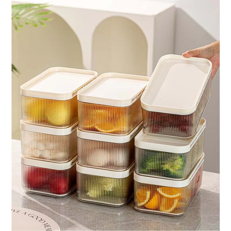 Stackable Plastic Rectangle PE - Food Storage No Plastic recension och pris