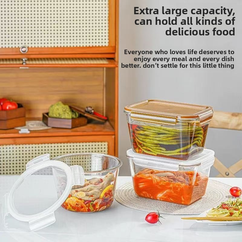 Large Capacity Glass Food Stor - Food Storage Box Large recension och pris