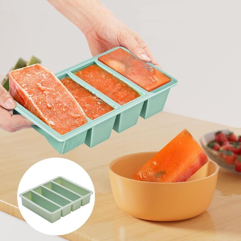 Extra Large Silicone Food Tray - Food Storage Box Large recension och pris