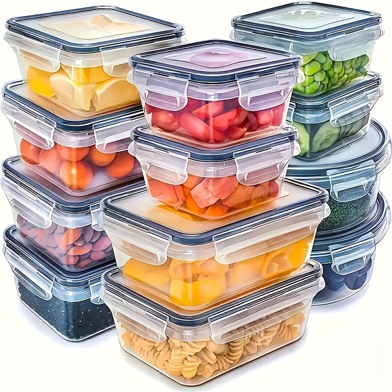 8Pcs Set Includes 4 Containers - Food Storage Cupboard recension och pris