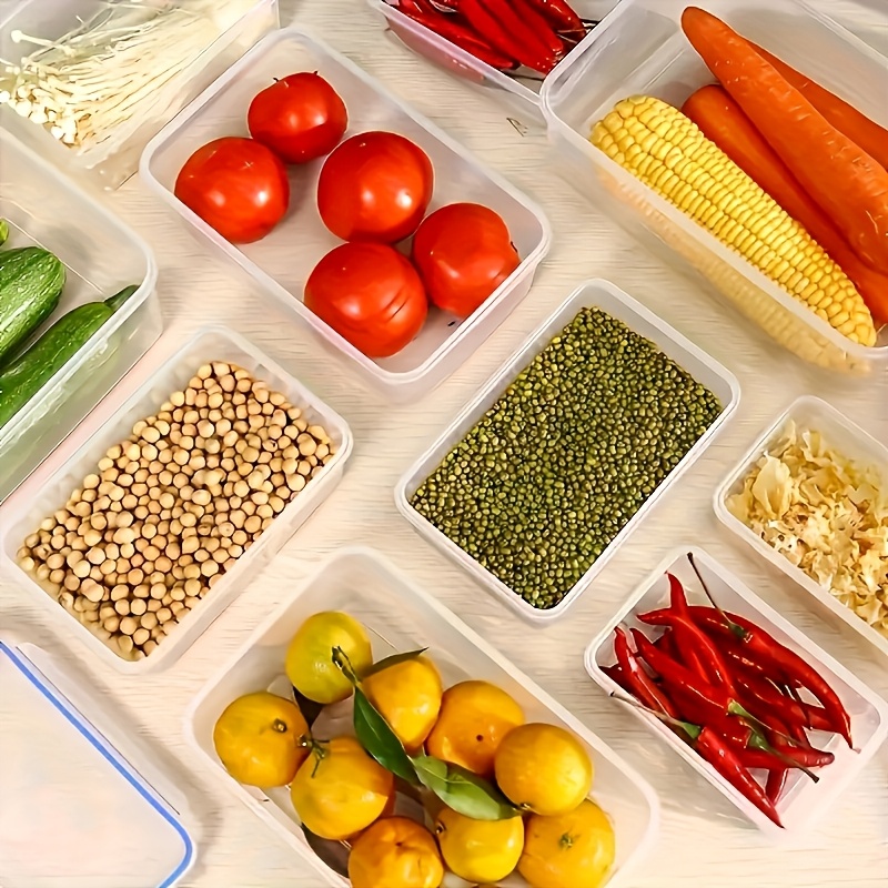 8Pcs Set Includes 4 Containers - Food Storage Cupboard recension och pris