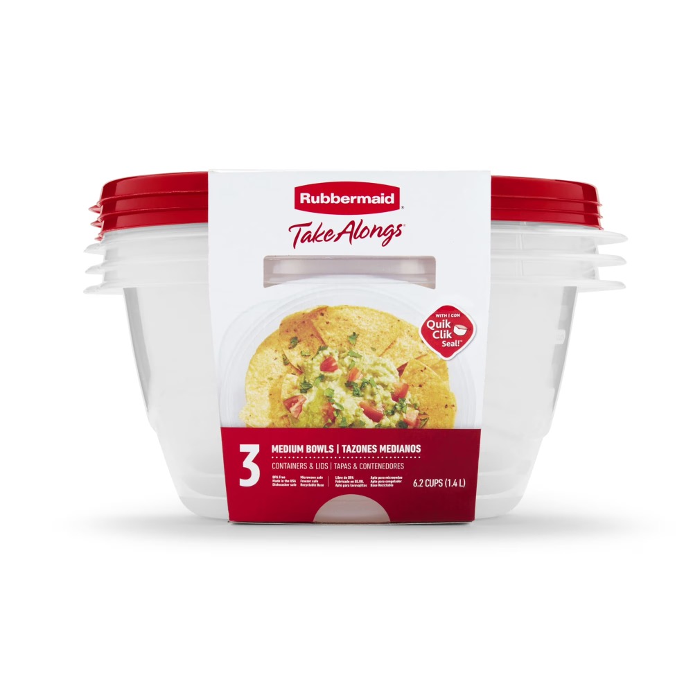 Large Round Food Storage Conta - Food Storage Plastic Containers With Lids recension och pris