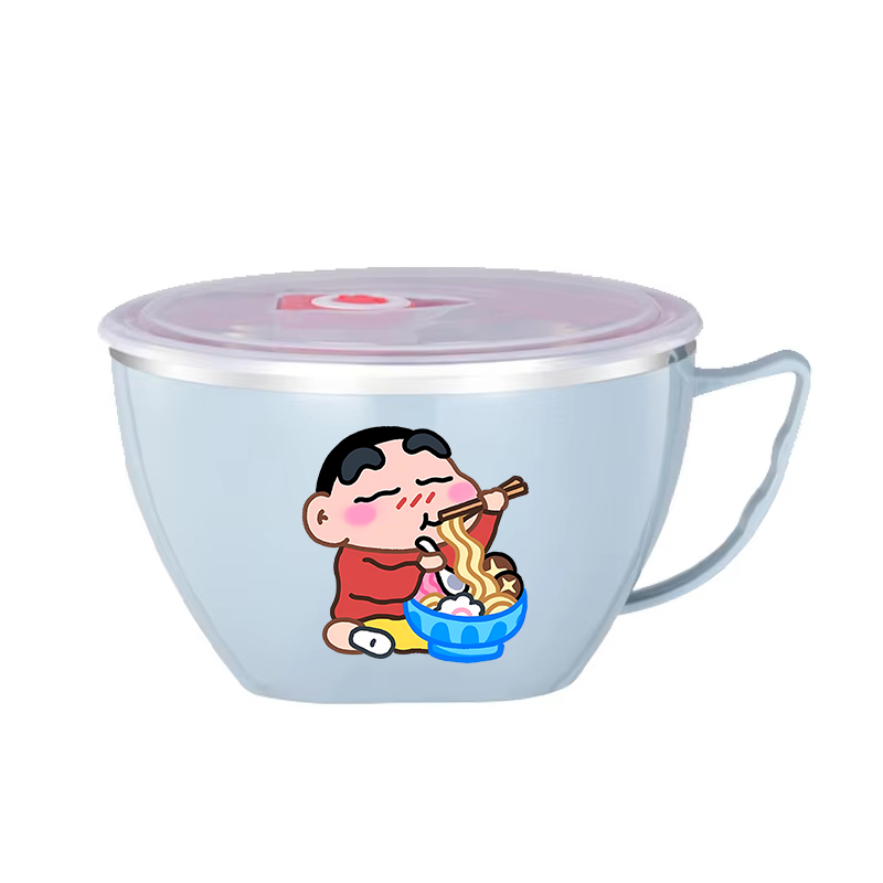 Crayon Shin-chan Noodle Bowl L - Food Storage Box Large recension och pris