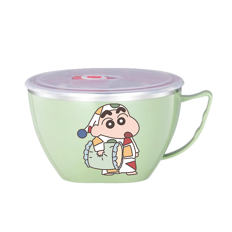 Crayon Shin-chan Noodle Bowl L - Food Storage Box Large recension och pris