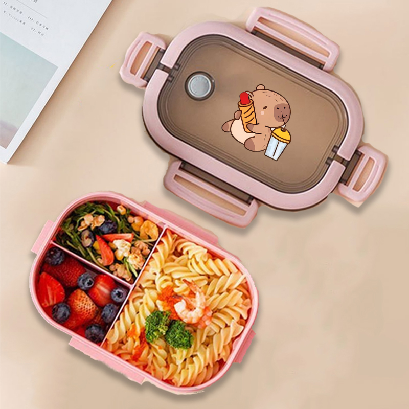 Capybara Bento Lunch Box Anime - Food Storage Cupboard recension och pris