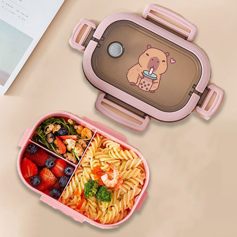 Capybara Bento Lunch Box Anime - Food Storage Cupboard recension och pris