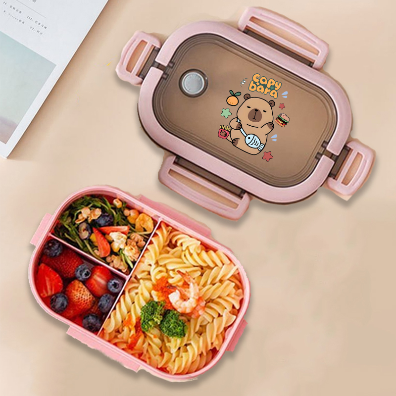Capybara Bento Lunch Box Anime - Food Storage Cupboard recension och pris