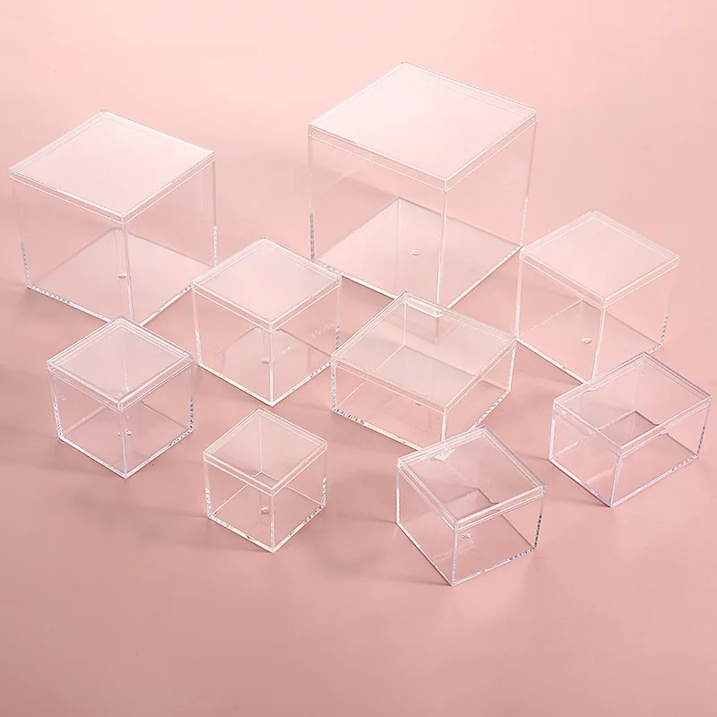 12 PCS Transparent Acrylic Box - Food Storage No Plastic recension och pris