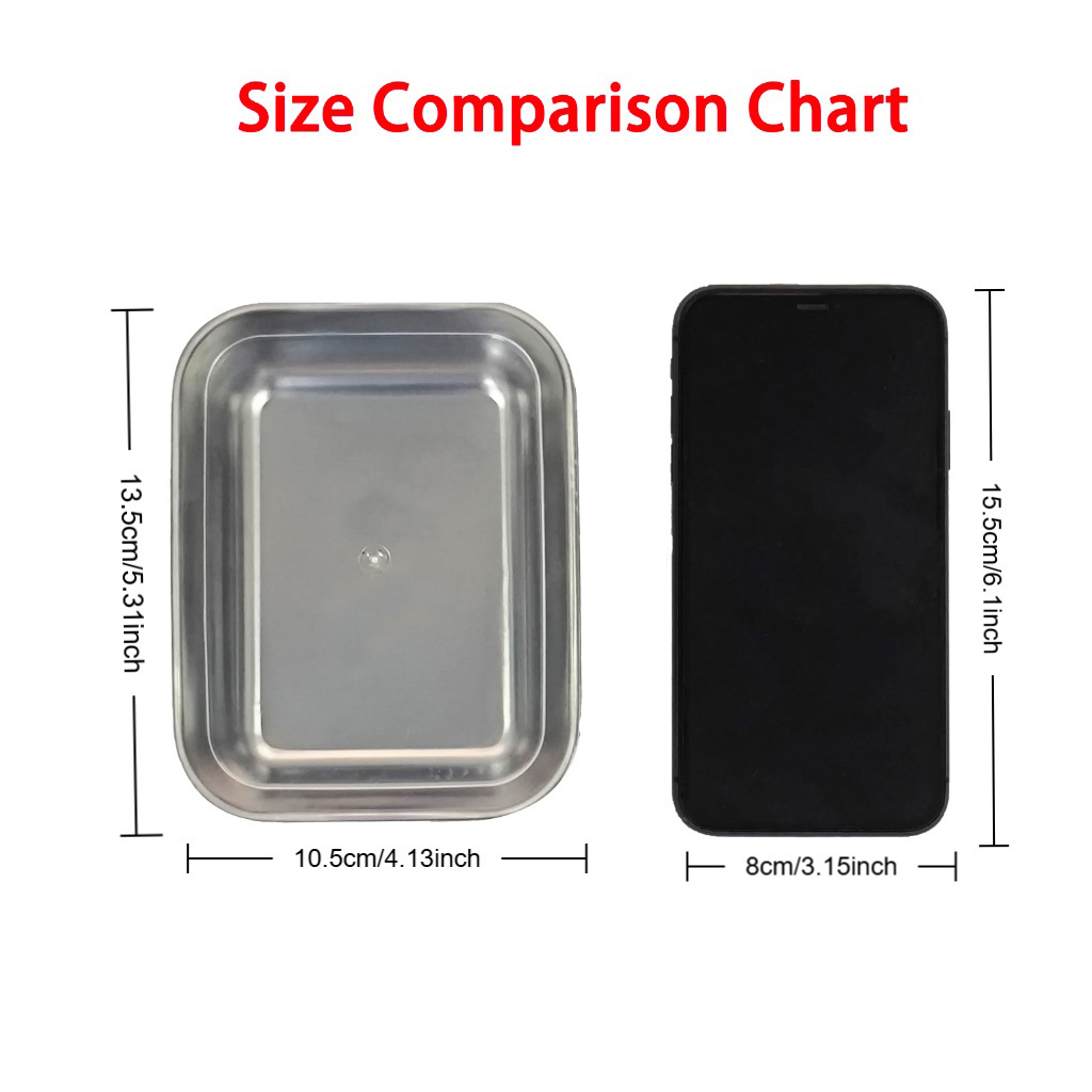 6-Piece Stainless Steel Food S - Food Storage Types recension och pris