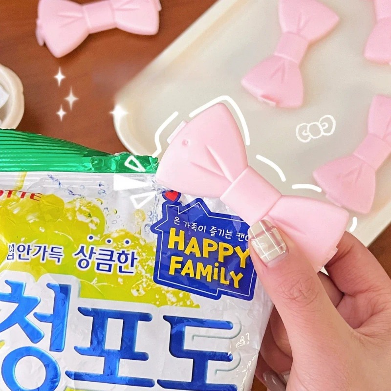 5PCS Kawaii Food Sealing Clip  - Food Storage Reusable Bags recension och pris