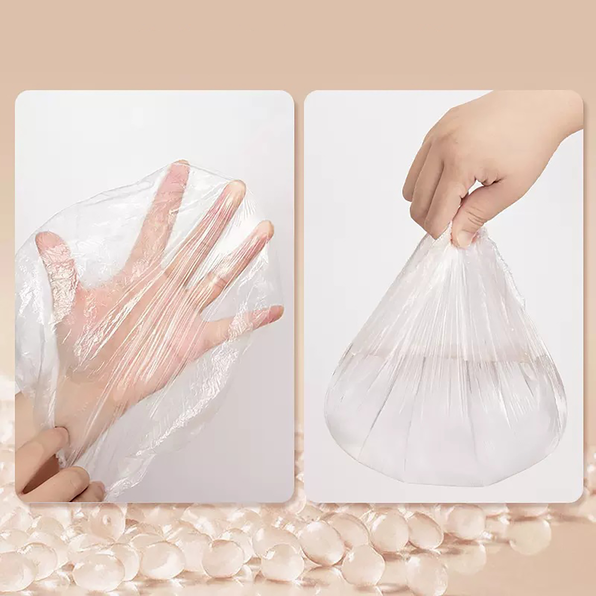 300PCS Disposable Food Keeping - Food Storage No Plastic recension och pris