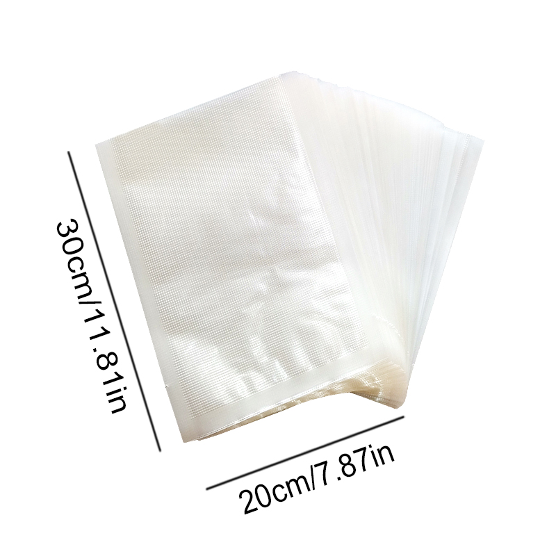 100PC 20x30cm Vacuum Bag for V - Food Storage Reusable Bags recension och pris