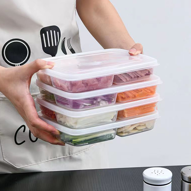 New【4 Grids Plastic Storage Bo - Food Storage Cupboard recension och pris