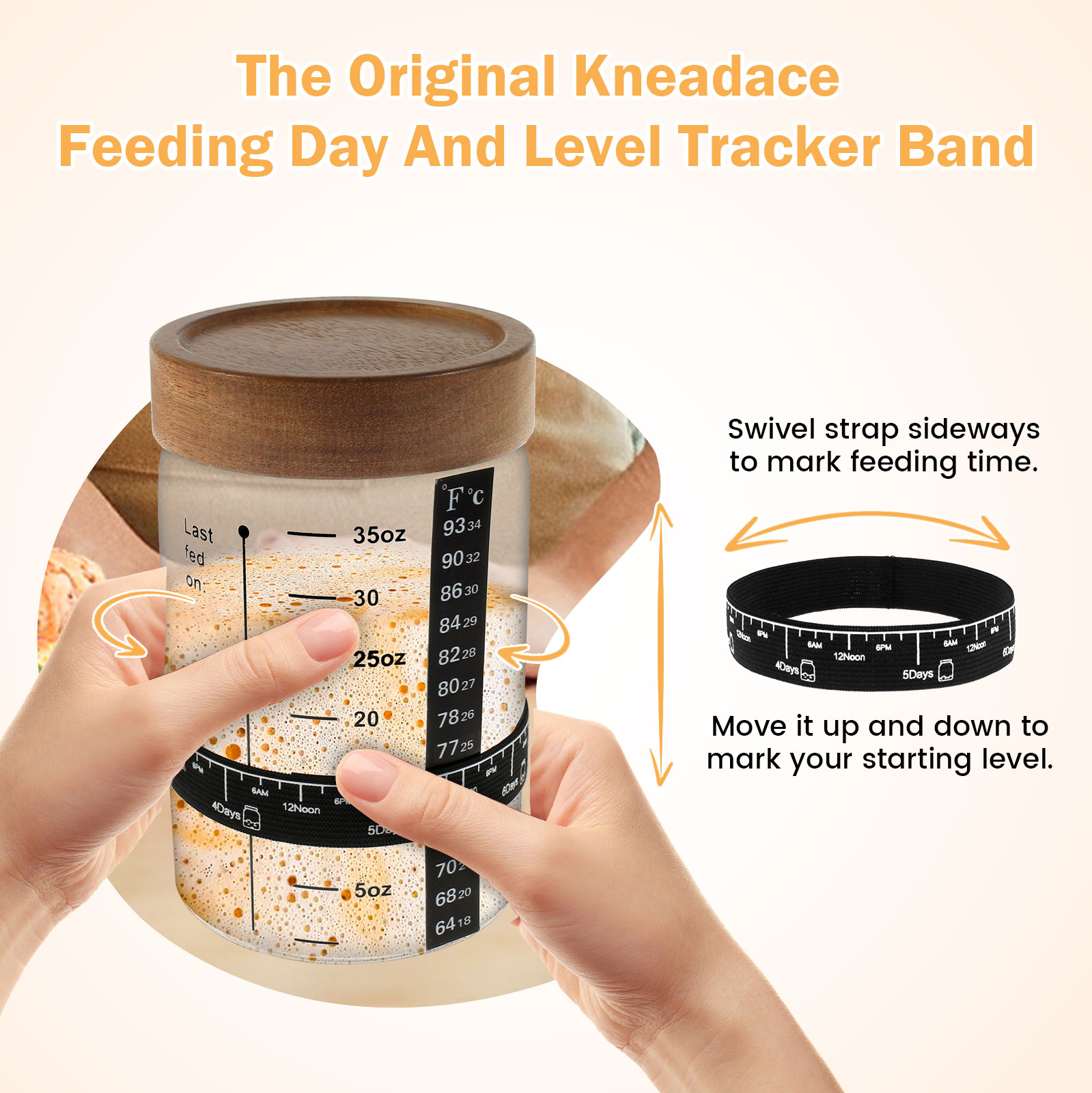 Sourdough Starter Jar Kit 1000 - Food Storage Containers Glass recension och pris